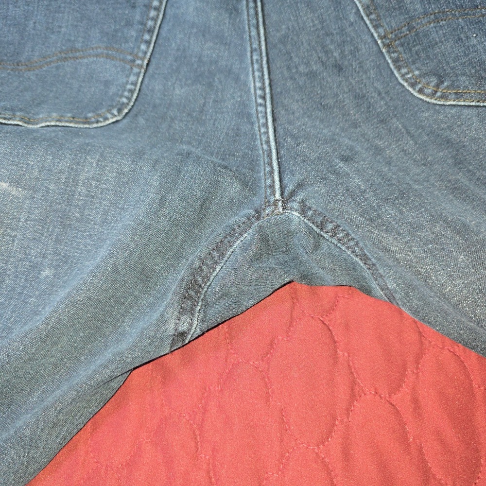 Lee Extreme Motion MVP Mens Jeans 38x30 Dark Blue Denim Wash - Picture 8 of 11